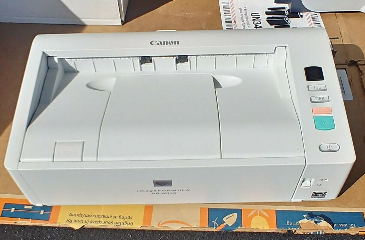 New Canon imageFORMULA DR-M140 Document Scanner