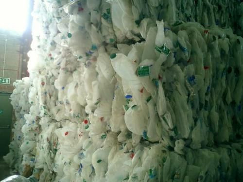 HDPE Milk Bottle Scrap