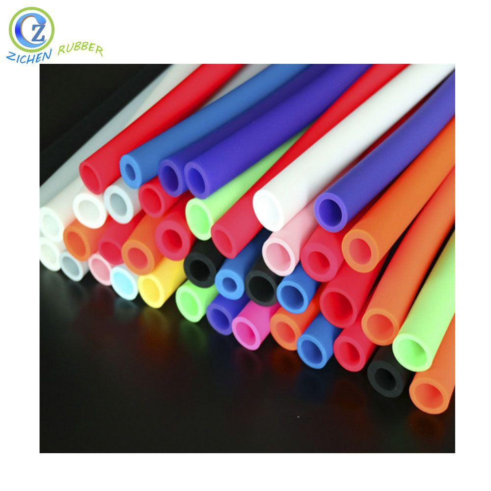 High Temperature Resistant Colored Silicone Elastic Rubber Tube