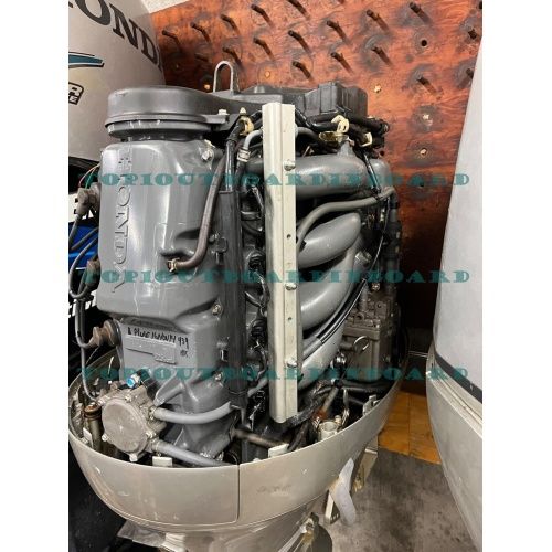 USED 2002 Honda BF130 4 Stroke 25" Outboard Boat Motor Engine For Sale