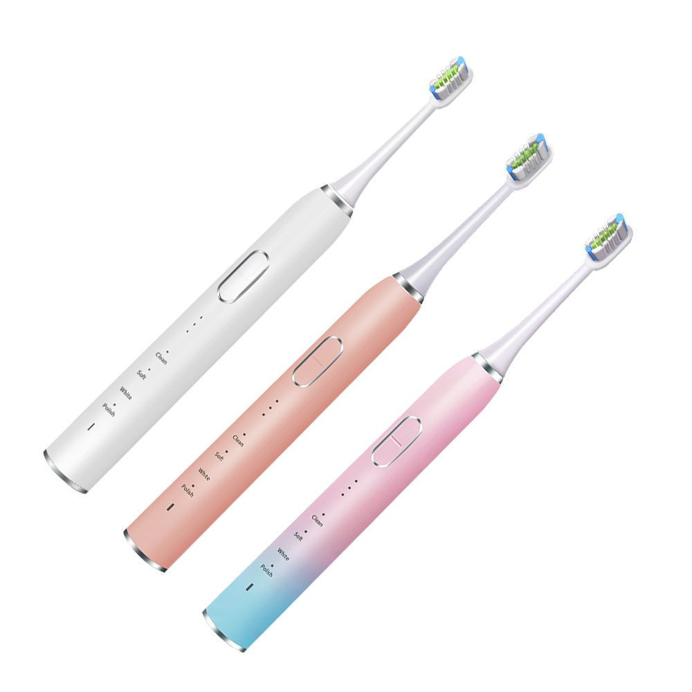 Wireless Charging Sound Wave Type Electric Toothbrush with FDA Certification