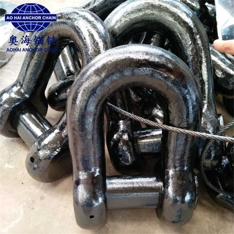 marine anchor chain accessories kenter shackle anchor shackle swivel shackle buoy shackle with LR N KBV KR ABS CCS certificate