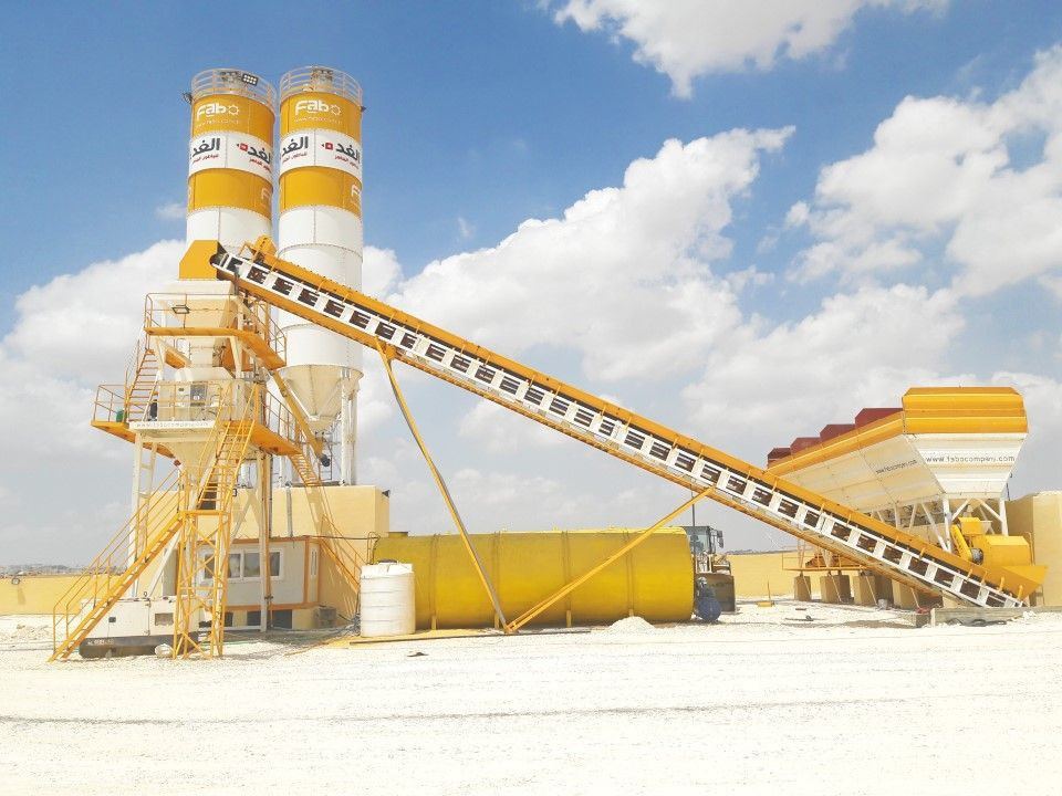 POWERMIX-100 STATIONARY CONCRETE BATCHING PLANT