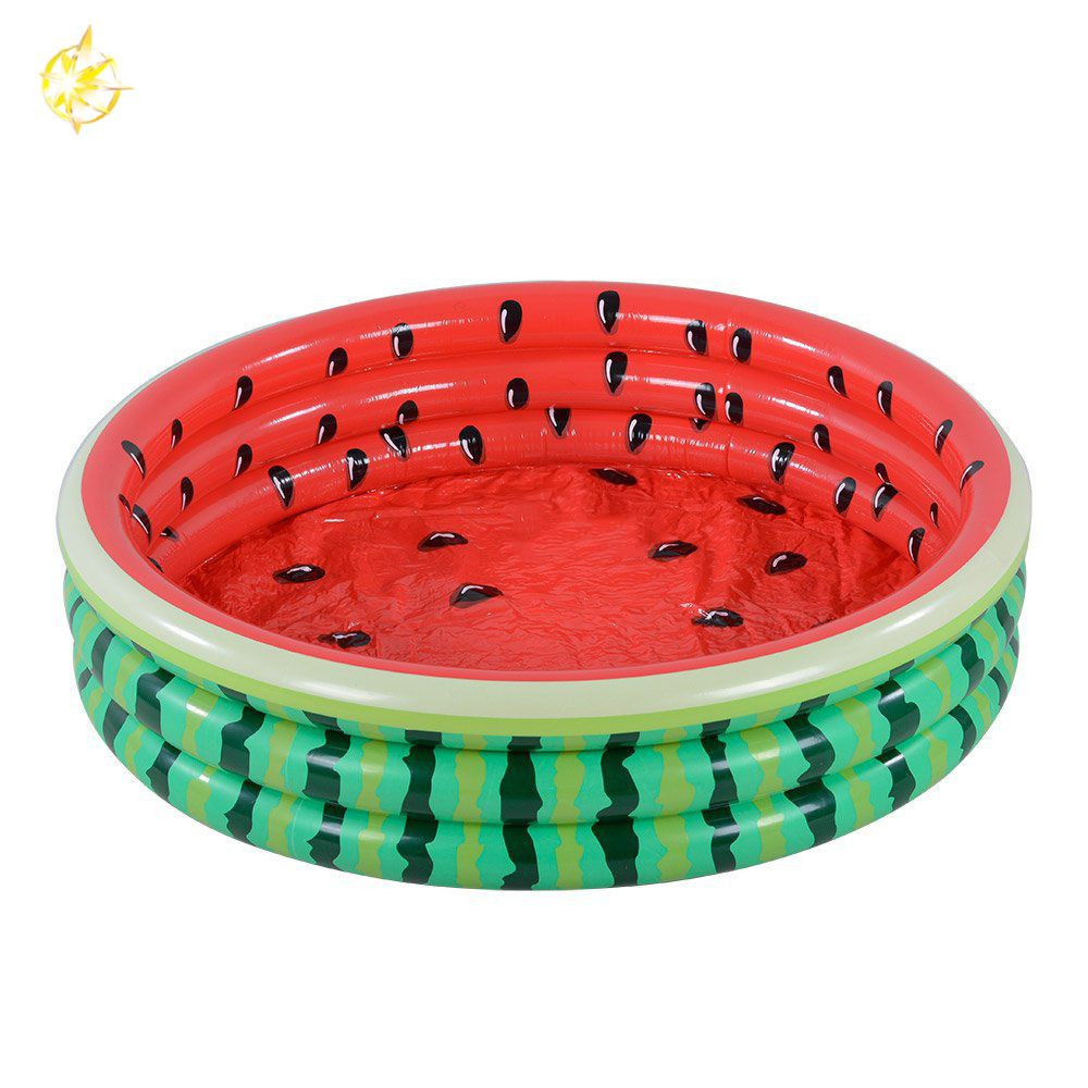 Inflatable watermelon swimming pool for kid swim outdoor indoor water pool